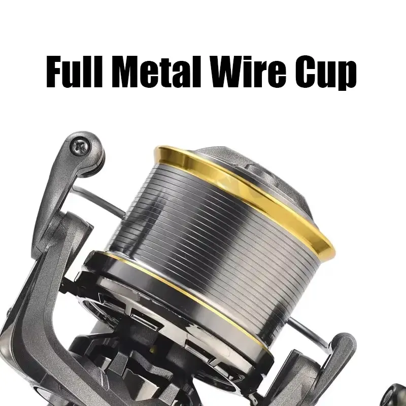 Spinning Reel - ロングキャストスピニングフィッシングリール 10000S/12000S/14000S 18BB 50kg 最大ドラグ力 大型スプール