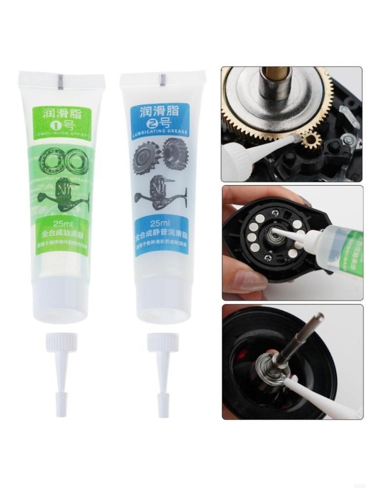 Reel Lubricant - フィッシングリールオイルグリスキット フィッシングスピニングリール＆ベアリングメンテナンスオイル用