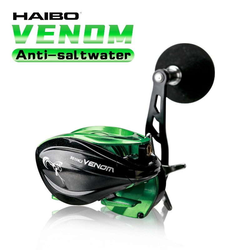 Ice Fishing Reel - Haiibo-海水魚釣りリール,8 1bbウォータードロップ付き装置,最大抗力12kg