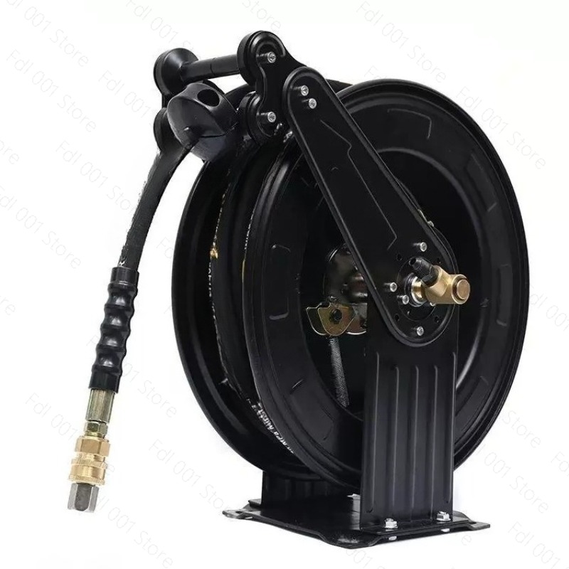 Reel Oil - 自動縮管式パイプリール、洗車、床洗浄、自動パイプリトラクター、プルアンドストップウォータードラム、オイルドラム、ハイパイプ