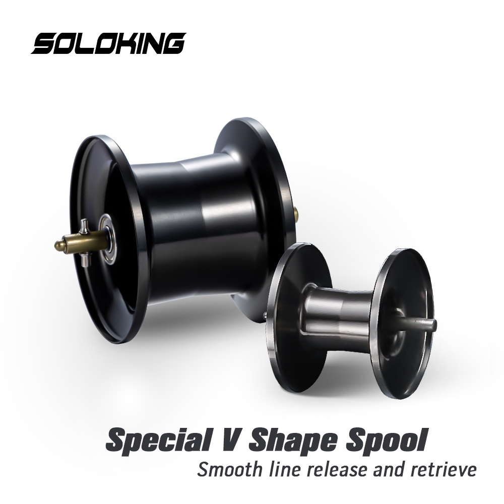 Reel Spare Spool - SOLOKING-ASHMOONライトスプール (ディープまたは標準スプールのみ) 、5.5g