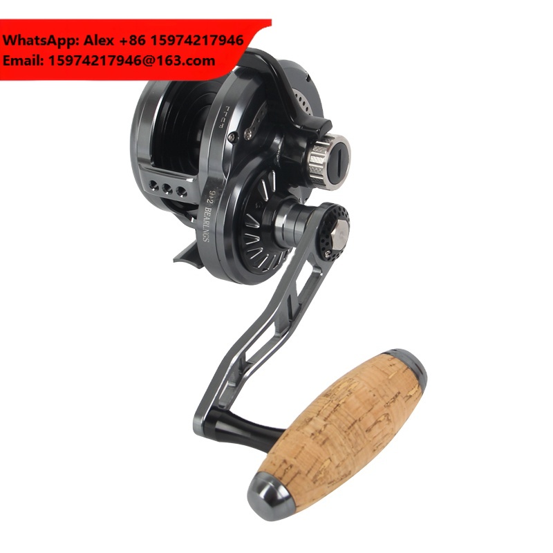 金属製スローフィッシングリールハンドルノブ 海釣り用タックル - Reel Drag Knob のレビューと価格