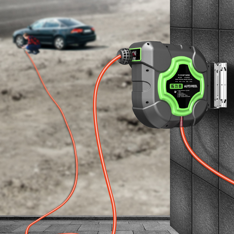 自動格納式ホース,4s,店舗,車,庭用の灌漑システム,ウォー - Electric Reel のレビューと価格