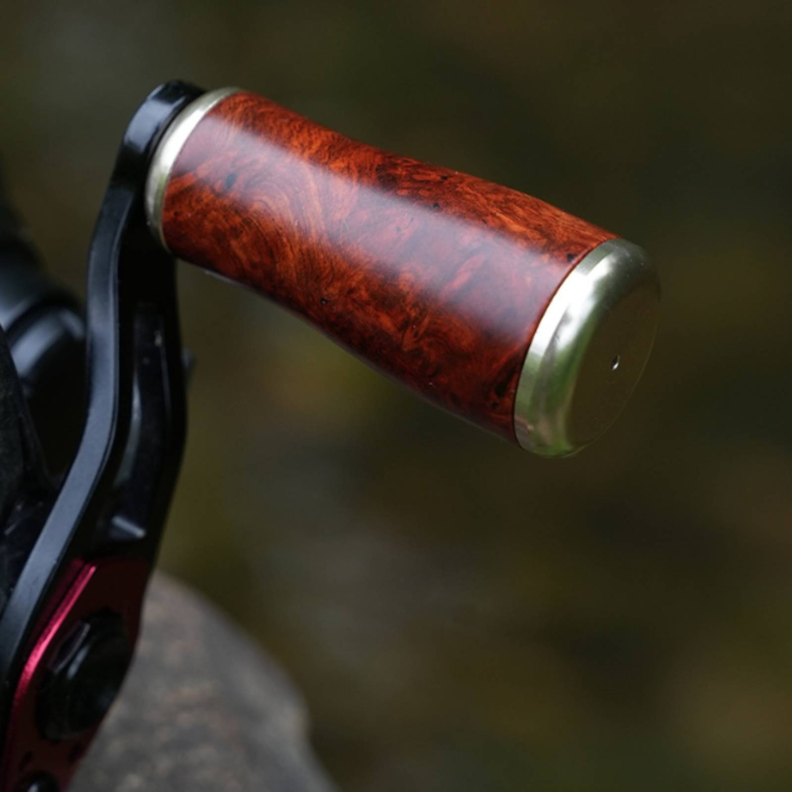 2個入り釣り用リールハンドルノブ、長持ちする木製リールノブハ - Reel Handle のレビューと価格