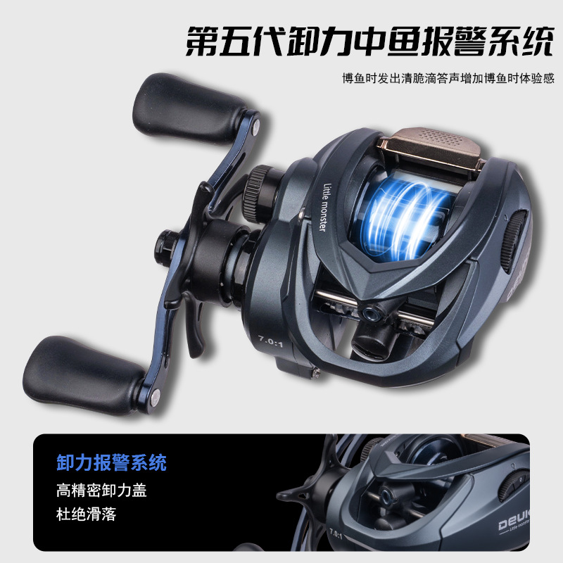 Q1 ベイトキャスティングリール、DCブレーキシステム搭載、 - Reel Spare Spool のレビューと価格