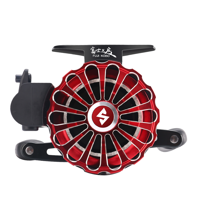 ハシダ 熱烈な月 フルメタルICEリール ラバーノブ 3.6 - Ice Fishing Reel のレビューと価格