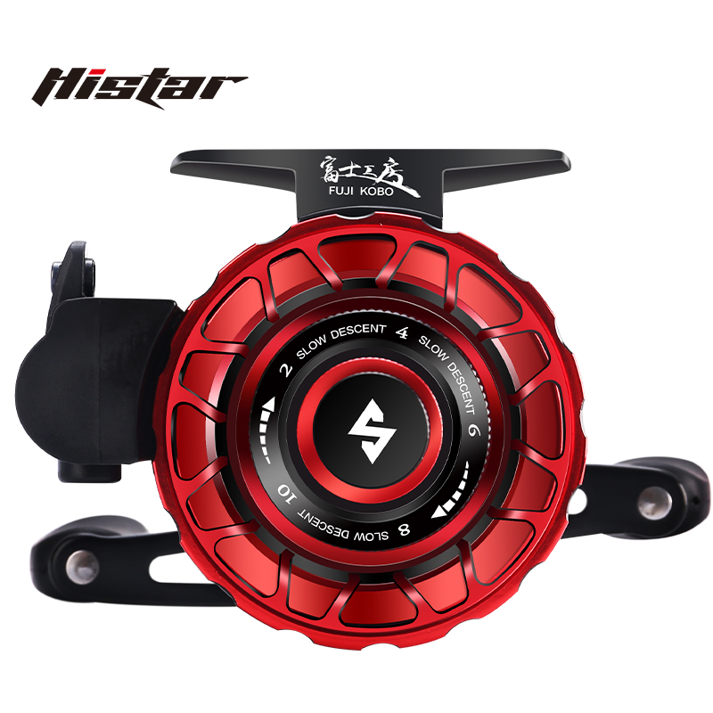 ハシダ 熱烈な月 フルメタルICEリール ラバーノブ 3.6 - Ice Fishing Reel のレビューと価格
