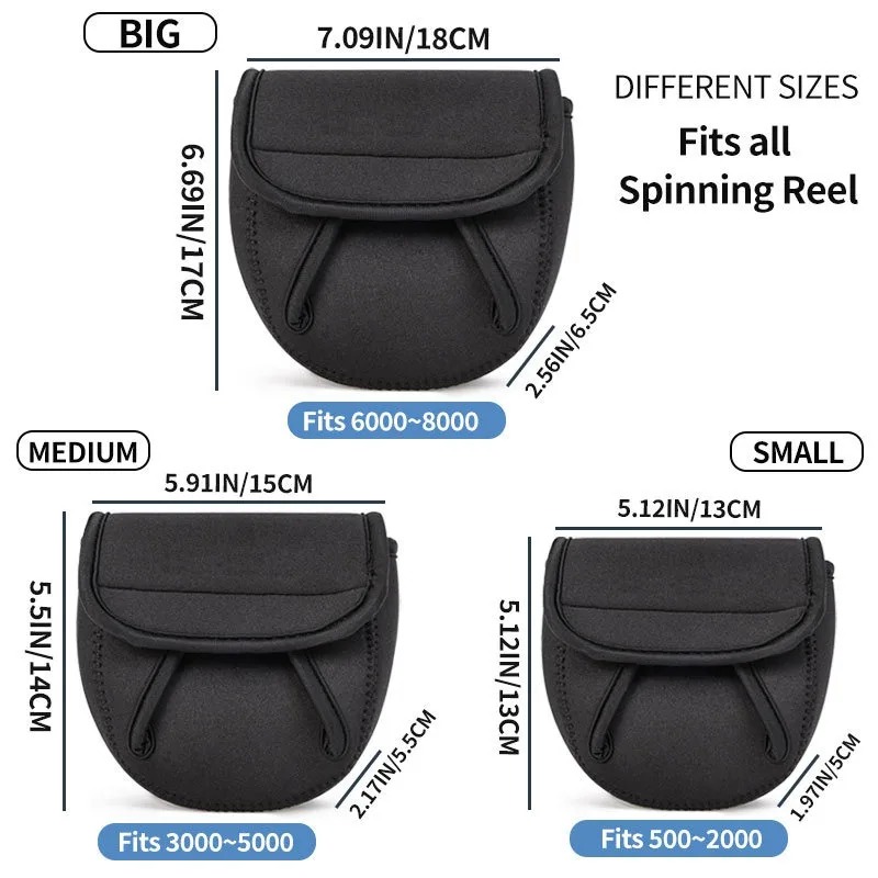 釣りリール保護カバーバッグ スピニングリールケース ポーチホ - Reel Cover のレビューと価格