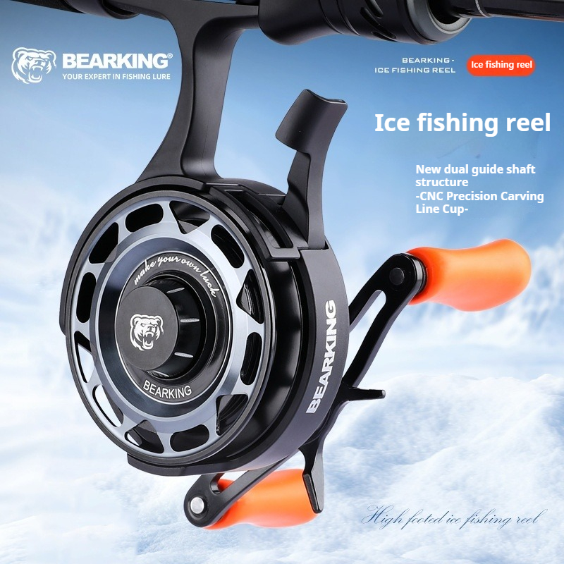 冬の氷釣りリール、磁気ブレーキ付きマイクロフロントドラッグス - Ice Fishing Reel のレビューと価格