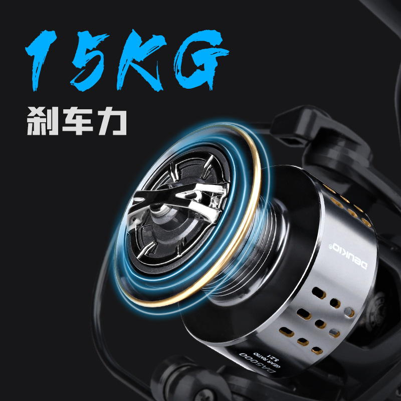 ギャップレススピニングリール 15kg最大ドラグ力 フルメタ - Ice Fishing Reel のレビューと価格