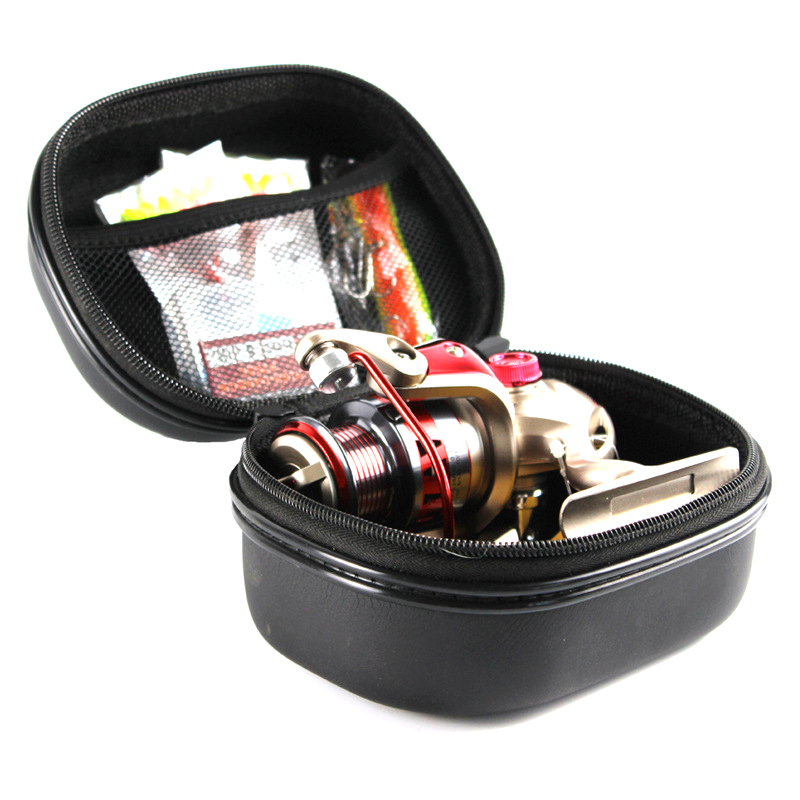 新しいアウトドア釣りバッグスピニングリールボックスセット釣り - Spinning Reel のレビューと価格