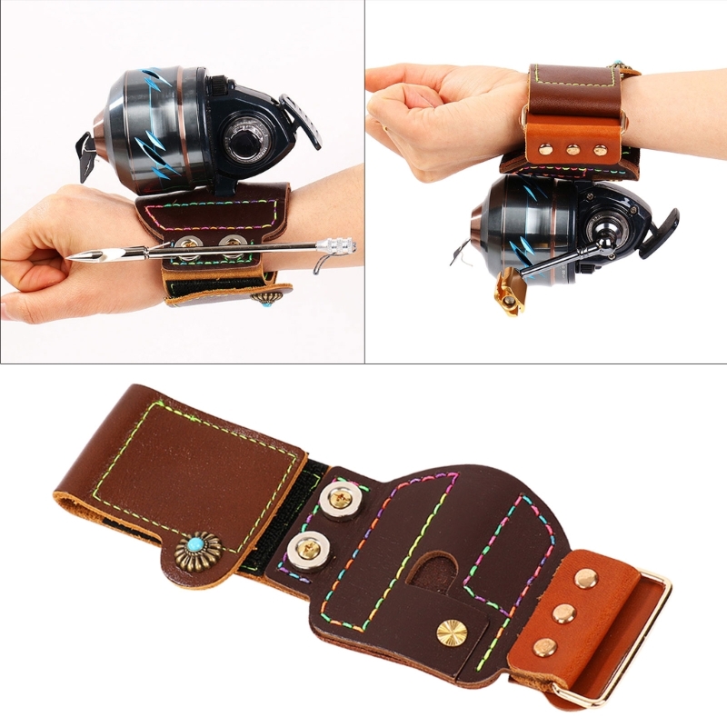 レザー手首保護リストバンド狩猟パチンコ射撃リールストラップフ - Reel Repair Kit のレビューと価格